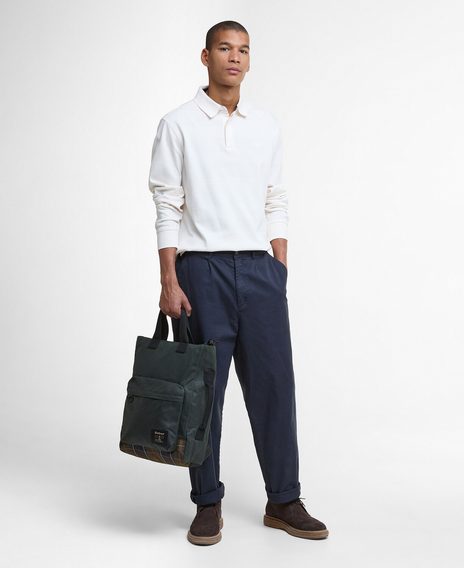 Barbour Field Wax Backpack — Sage