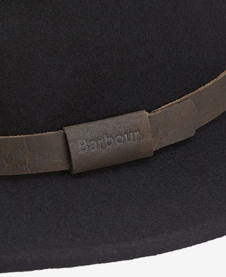 Barbour Crushable Bushman Hat — Black