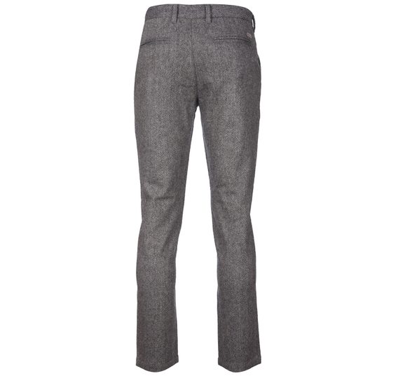 Vlněné kalhoty Barbour Neuston Wool - antracit