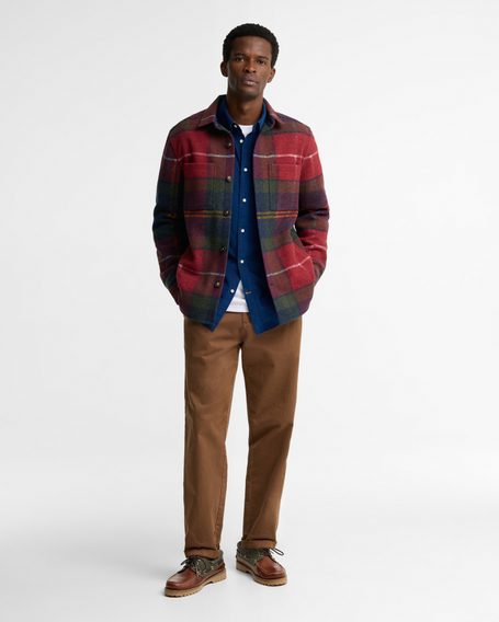 Barbour Woodlane Brushed Check Overshirt