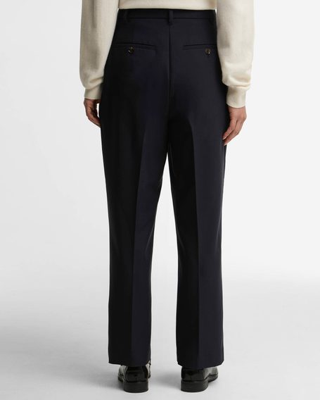 Barbour Fawne Straight-Leg Trousers — Beige