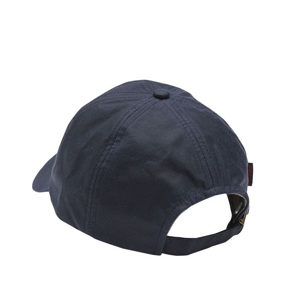 Barbour Waxed Sports Cap — Classic Navy