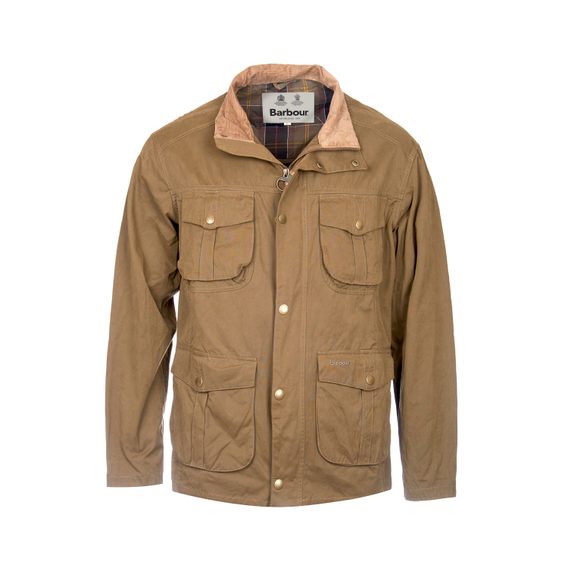 Lehká bunda Barbour Sanderling Casual Jacket - Dark Sand