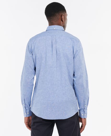 Barbour Nelson Tailored Shirt — Blue