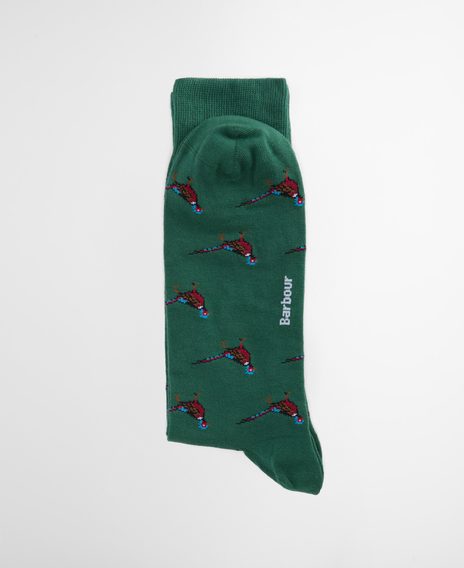 Barbour Mavin Socks — Racing Green