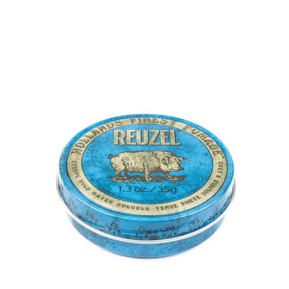 Reuzel Blue Water Soluble Strong Hold - pomáda na vlasy (35 g)