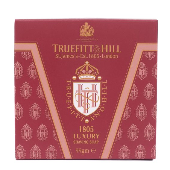 Luxusní mýdlo na holení Truefitt & Hill ve dřevěné misce - 1805 (99 g)