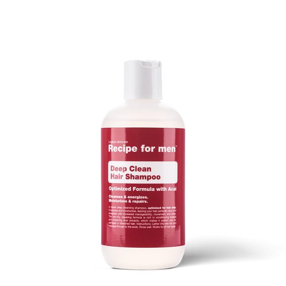 Hloubkově čistící šampon na vlasy Recipe for Men Deep Cleansing Shampoo (250 ml)