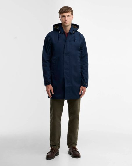 Barbour Lorig Waterproof Mac — Navy