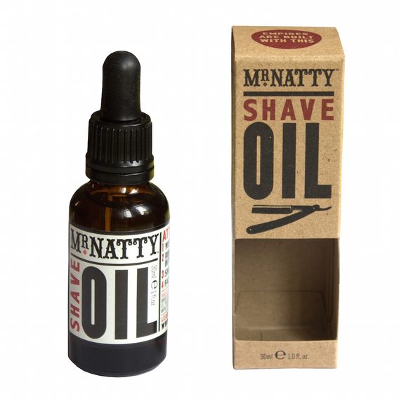 Olej před a na holení Mr. Natty (30 ml)