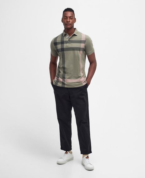 Barbour Blaine Polo Shirt — Dusty Green