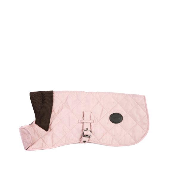 Barbour Quilted Dog Coat — Pink