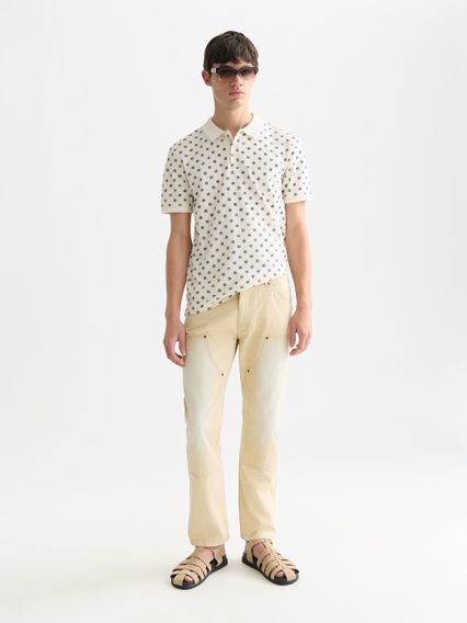 Scotch & Soda — Microprinted Polo