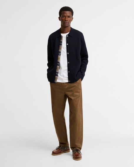 Barbour Florcombe Cardigan — Navy