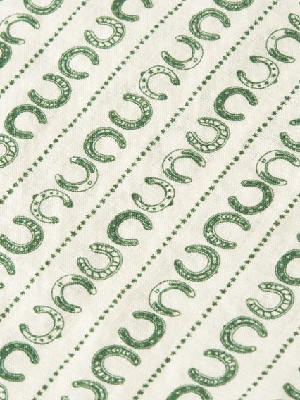 Scotch & Soda — Printed Linen Short-Sleeved Shirt