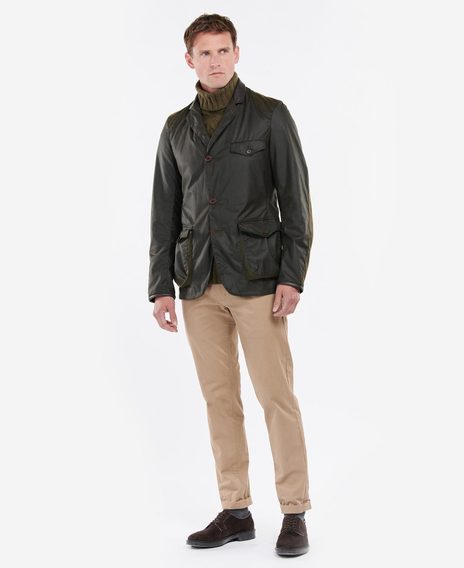 Voskovaná bunda Barbour Beacon Sport Jacket - olivová