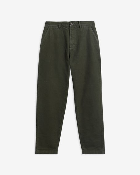 Barbour Moleskin Tailored Trousers — Sage