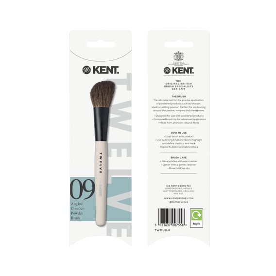 Kent TWMU9 — Angled Contour Powder Brush