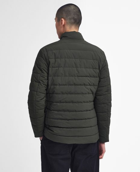 Barbour International Fleetham Puffer Jacket — Sage