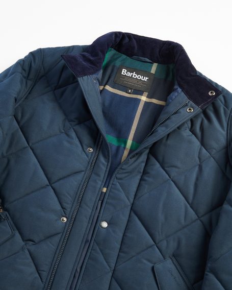Barbour Winter Chelsea Quilted Jacket — Navy
