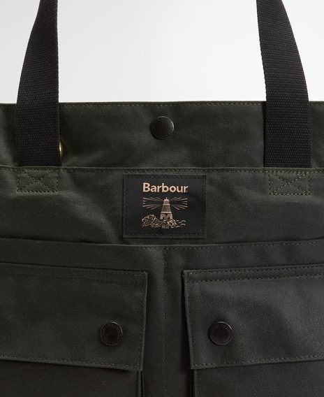 Barbour Field Wax Tote Bag
