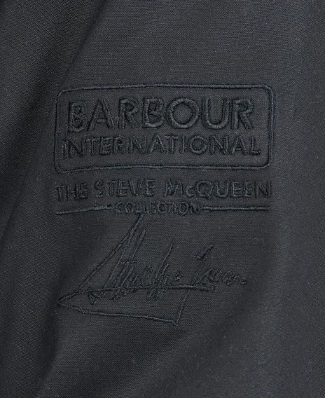 Barbour International Steve McQueen™ Merchant Wax Jacket - Black