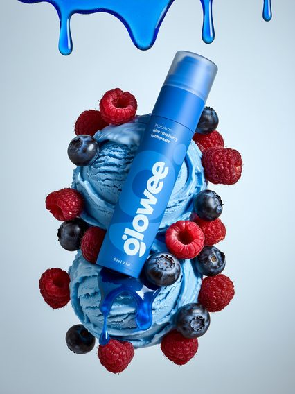 Zubní pasta Glowee — Blue Raspberry