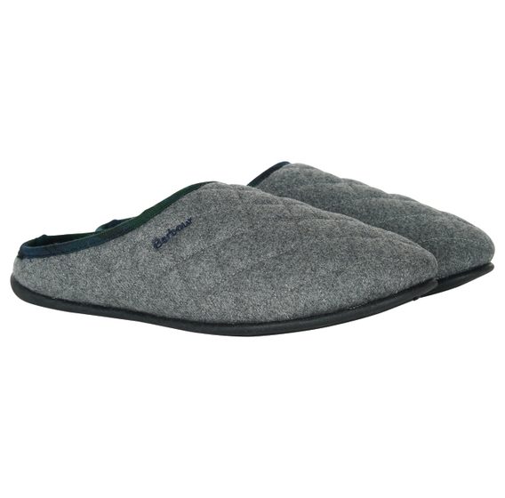 Прошити пантофи Barbour Swinburne - сиви