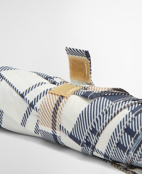 Barbour Portree Tartan Umbrella — Hessian Navy Tartan