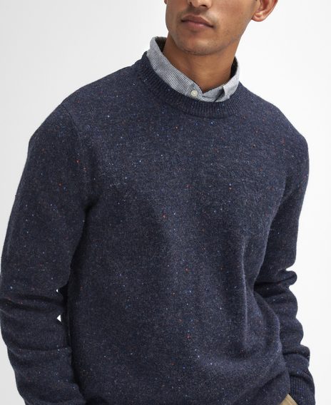 Barbour Tainsbury Crew Neck Jumper — Navy