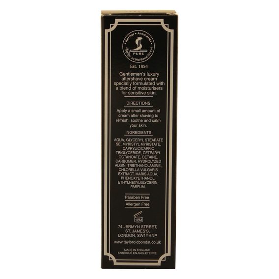 Taylor of Old Bond Street — Aftershave Cream for Sensitive Skin (75 ml)