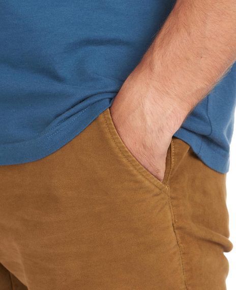 Moleskinové kalhoty Barbour Neuston Moleskin - Sandstone