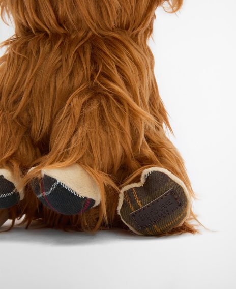Barbour Dog Highland Cow Toy