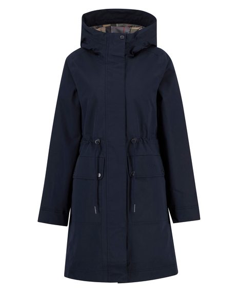 Barbour Bowlees Waterproof Jacket — Deep Navy