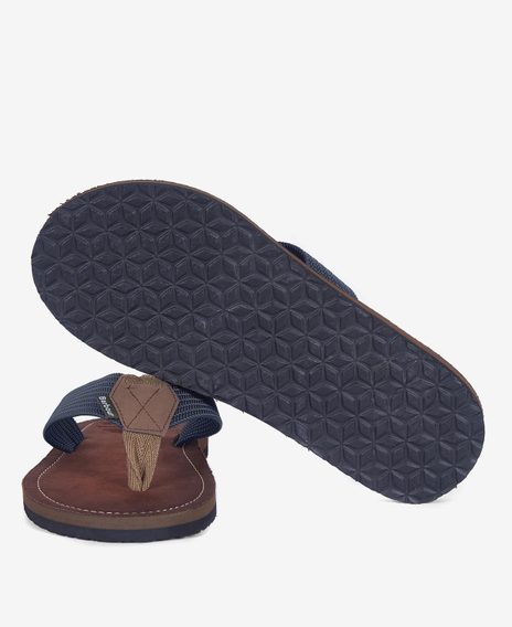 Barbour Toeman Beach Sandal — Navy