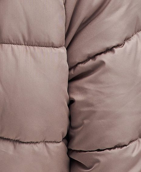 Barbour Mannue Puffer Jacket — Honey