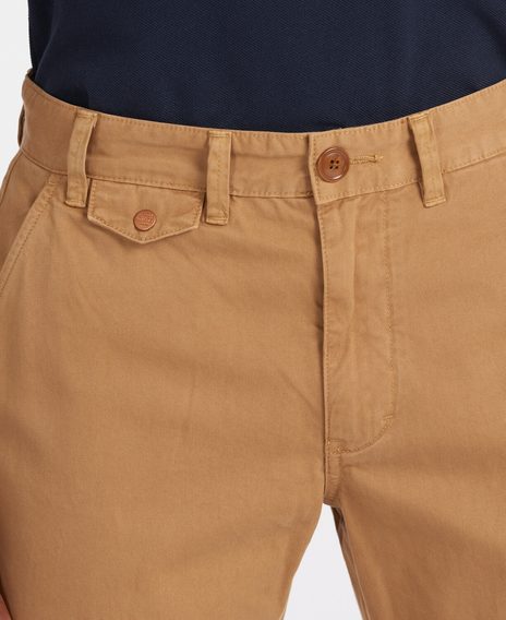 Barbour Neuston Twill Chinos — Sand