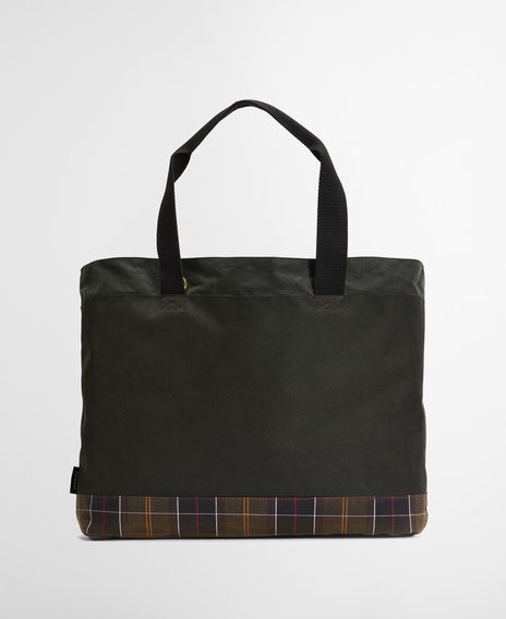 Barbour Field Wax Tote Bag