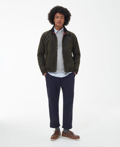 Barbour Porton Wax Jacket Wax — Archive Olive