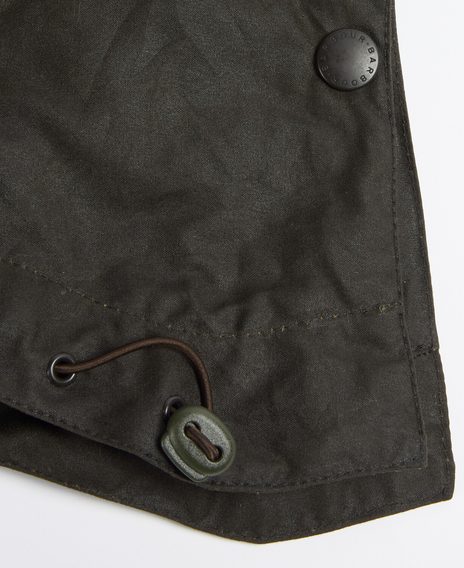 Barbour Wax Storm Hood — Olive