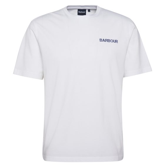 Barbour Perham Graphic T-Shirt — White