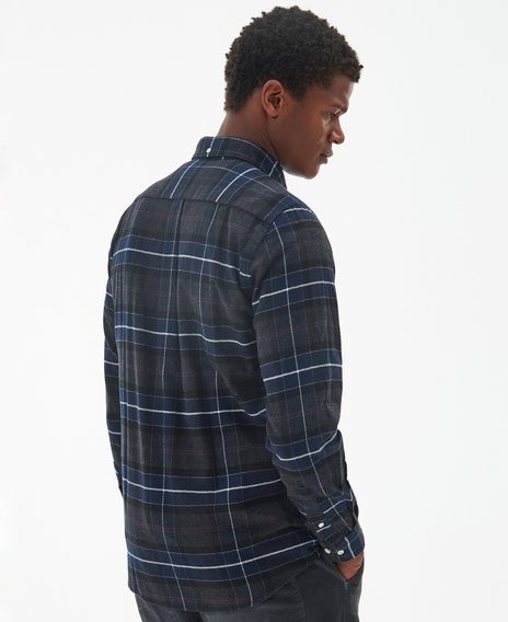 Barbour Kyeloch Tailored Shirt — Dark Tartan