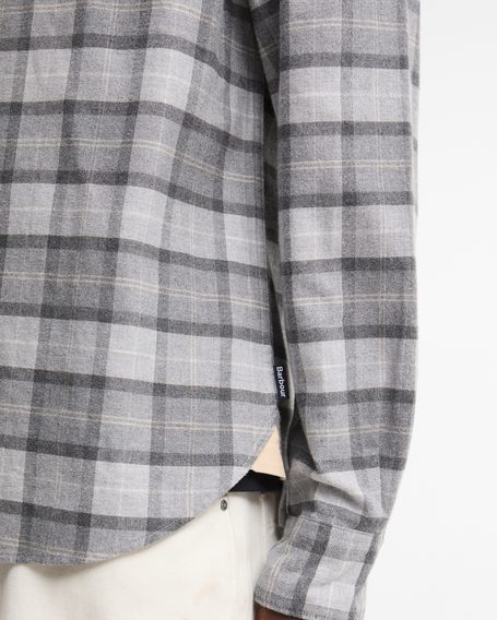 Barbour Mineral Tartan Authentic Shirt — Grey
