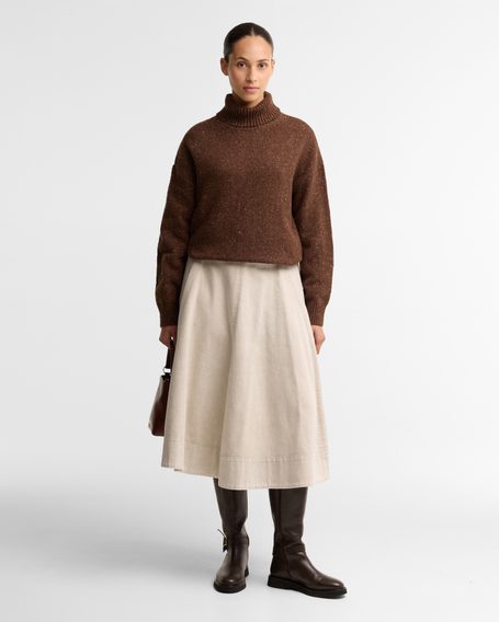 Barbour Stanford Fleck Rollneck Wool Jumper — Rustic