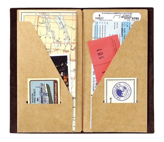 TRAVELER'S 020 — Kraft Paper Folder
