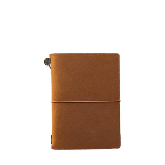 Traveler's Notebook s měsíčním diářem na rok 2019 - camel (Passport)