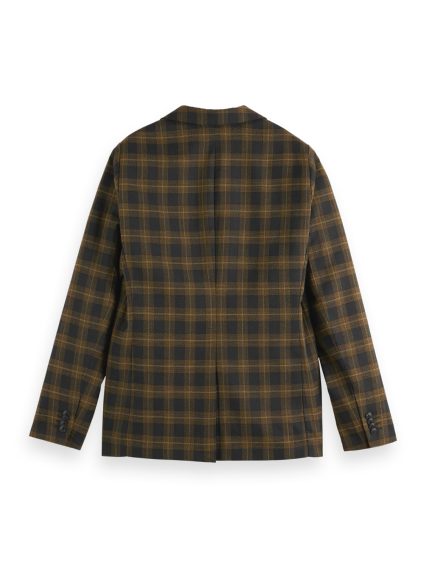 Scotch & Soda — Single-Breasted Yarn-Dyed Blazer