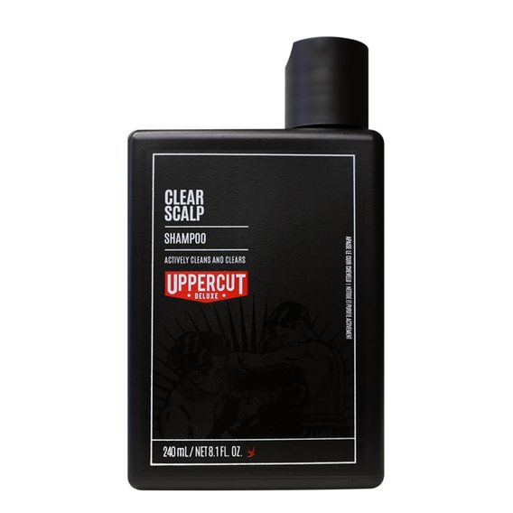Šampon na vlasy proti lupům Uppercut Deluxe Clear Scalp (240 ml)