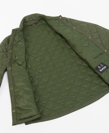 Barbour Newbie Quilted Jacket — Olive