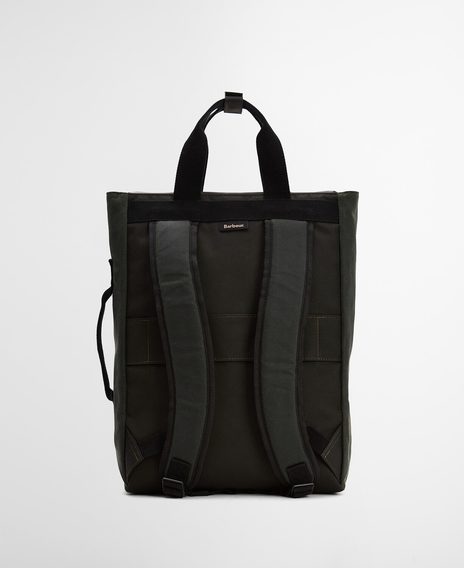 Barbour Field Wax Backpack — Sage